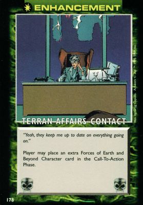 Terran Affairs Contact